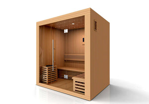 Copenhagen 3 Person Traditional Sauna GDI-7389-01