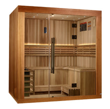 Load image into Gallery viewer, Copenhagen 3 Person Traditional Indoor Sauna