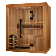 Load image into Gallery viewer, Copenhagen 3 Person Traditional Indoor Sauna