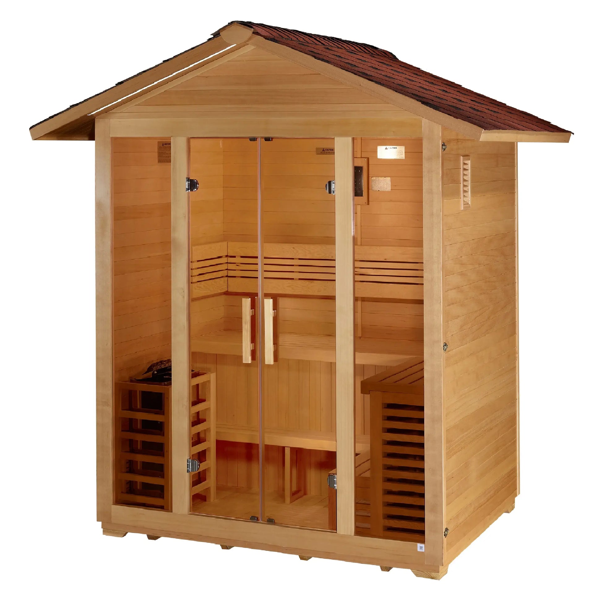 Golden Designs Vorarlberg 5 Person Traditional Outdoor Sauna