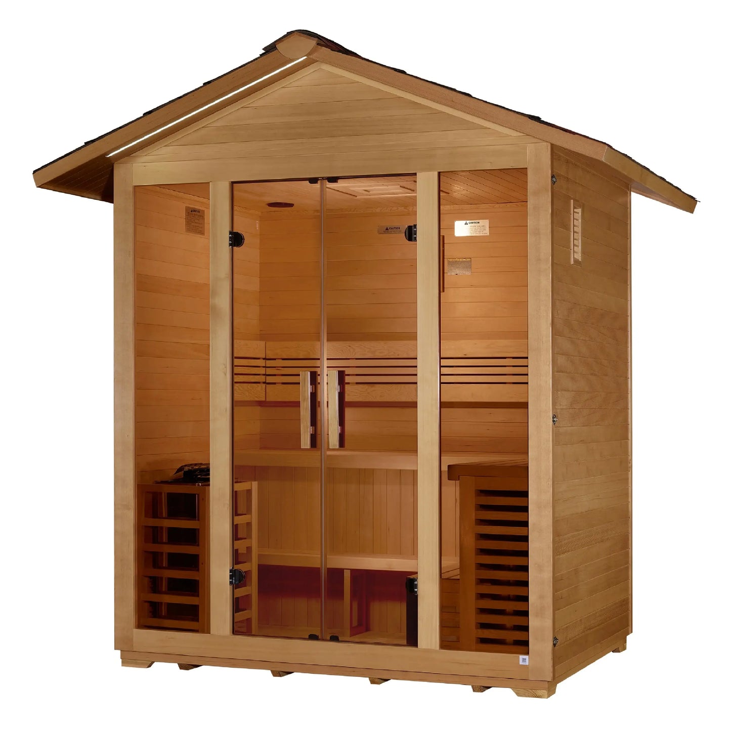 Golden Designs Vorarlberg 5 Person Traditional Outdoor Sauna