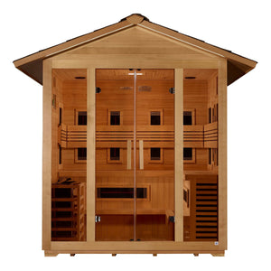 Gargellen 5 Person Hybrid Outdoor Sauna