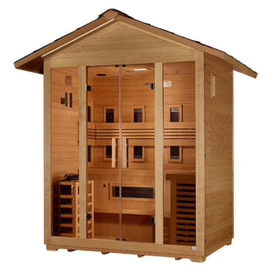 Gargellen 5 Person Hybrid Outdoor Sauna