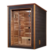 Load image into Gallery viewer, Golden Designs Narvik 2 Person Traditional Cedar Sauna 3