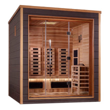 Load image into Gallery viewer, Golden Designs Visby 3 Person Outdoor Hybrid Sauna