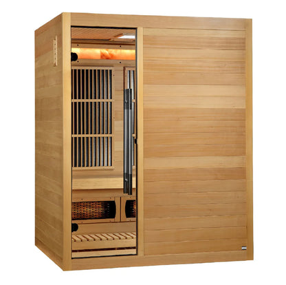 Golden Designs Soria 3 Person Hybrid Indoor Sauna