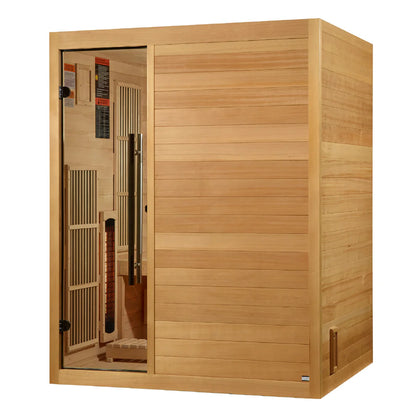 Golden Designs Soria 3 Person Hybrid Indoor Sauna