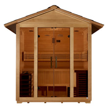 Load image into Gallery viewer, Golden Designs Vorarlberg 5 Person Traditional Outdoor Sauna, GDI-8105-01, Front View