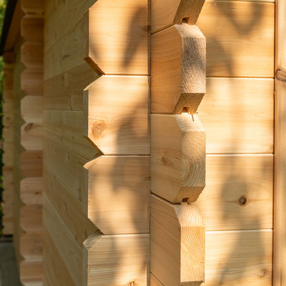 Dundalk Leisurecraft Georgian 6-Person Cabin Sauna With Change Room