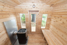 Load image into Gallery viewer, Dundalk Leisurecraft Georgian Cabin Outdoor Sauna Interior