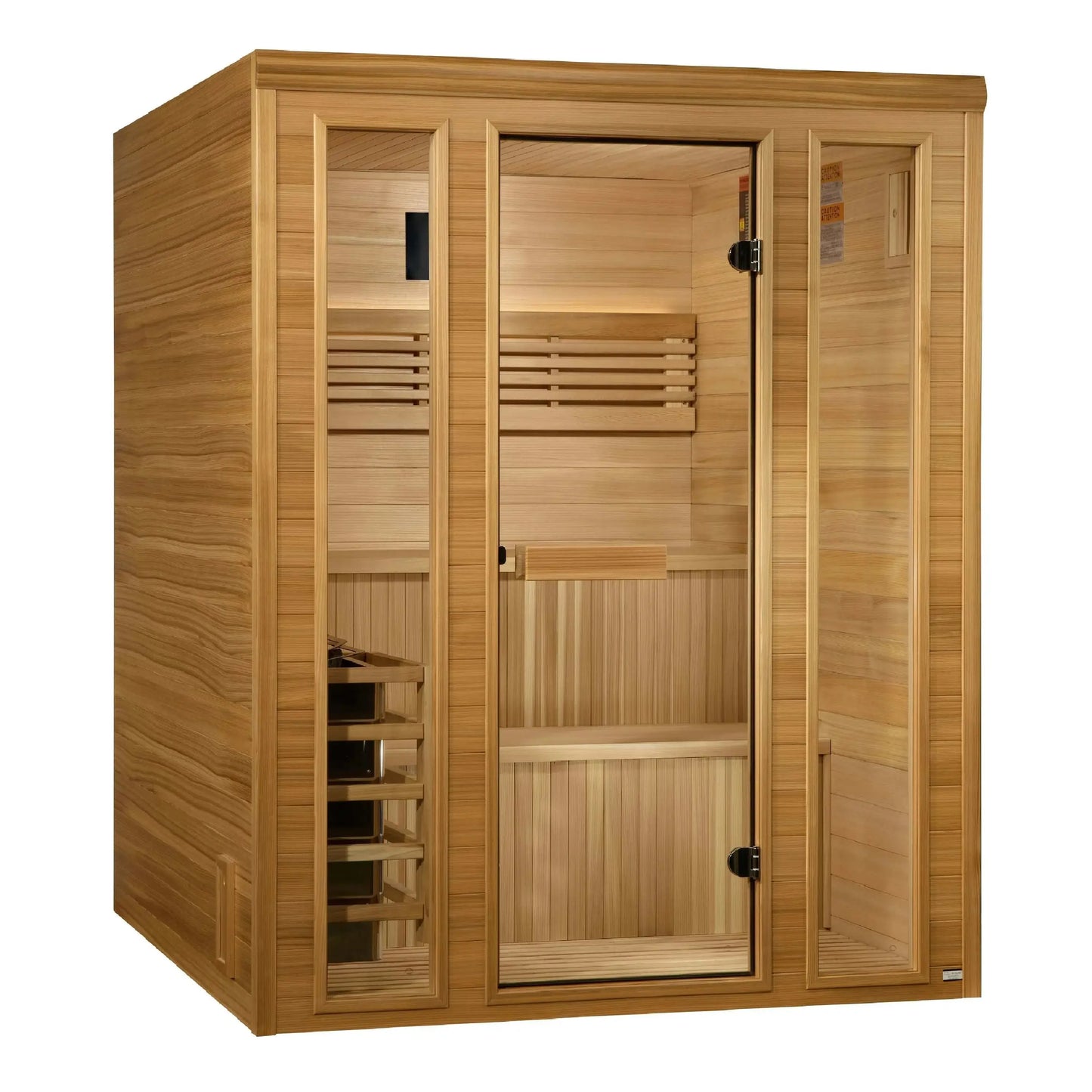 Golden Designs Engelberg 6 Person Traditional Steam Sauna