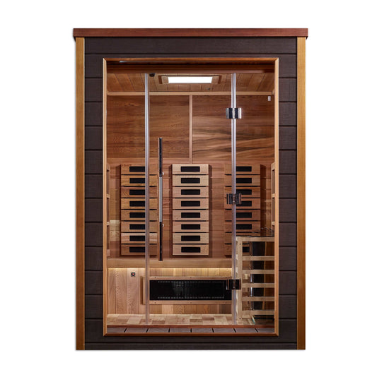 Golden Designs Nora 2 Person Hybrid Sauna GDI-8222-01