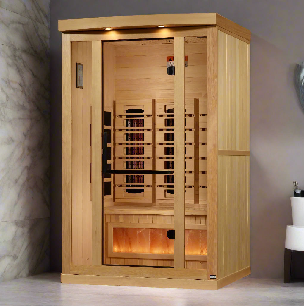 Golden Designs Reserve 1 Person Full Spectrum Infrared Sauna, GDI-8020-03