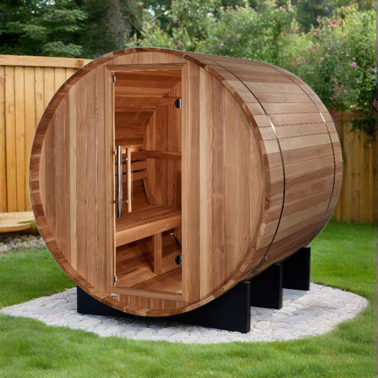 Golden Designs St Moritz 2 Person Barrel Sauna
