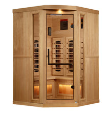 Load image into Gallery viewer, Golden Designs Reserve 3 Person Near Zero EMF Full Spectrum Infrared Sauna, GDI-8035-03