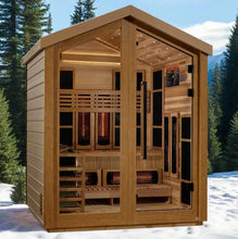 Load image into Gallery viewer, Golden Designs Loviisa 3 Person Outdoor Hybrid Sauna