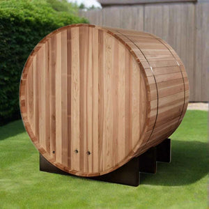 Golden Designs St Moritz 2 Person Barrel Sauna