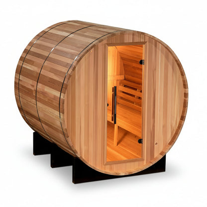 Golden Designs Arosa 4 Person Barrel Sauna