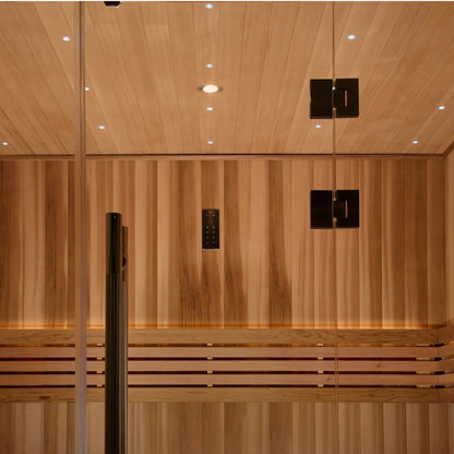 Golden Designs Copenhagen Traditional Sauna, GDI-7389-022, Interior