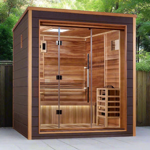 Golden Designs Drammen 3 Person Traditional Sauna