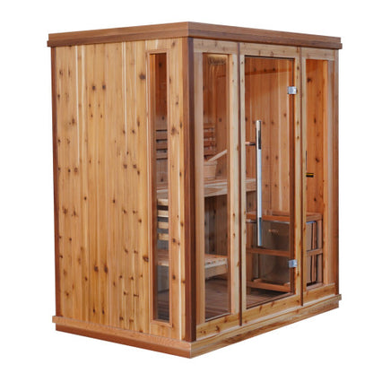 SunRay Hampton 3-Person Traditional Indoor Sauna