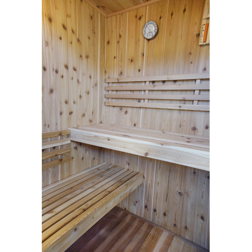 SunRay Hampton 3-Person Traditional Indoor Sauna