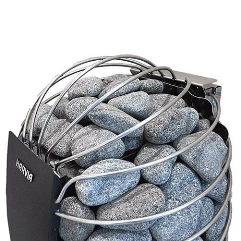 Harvia Spirit Electric Sauna Heater Closeup