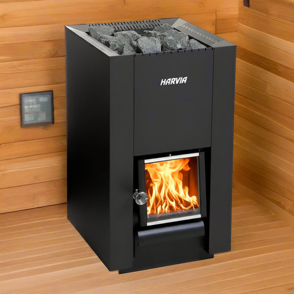Harvia Linear 16 Wood Burning Sauna Stove – Sun Valley Saunas