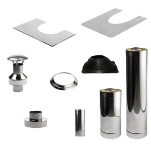 Huum Thru-Ceiling Sauna Chimney Kit for Barrel Saunas