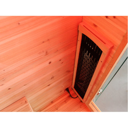 SunRay Grandby 3-Person Outdoor Far Infrared Sauna