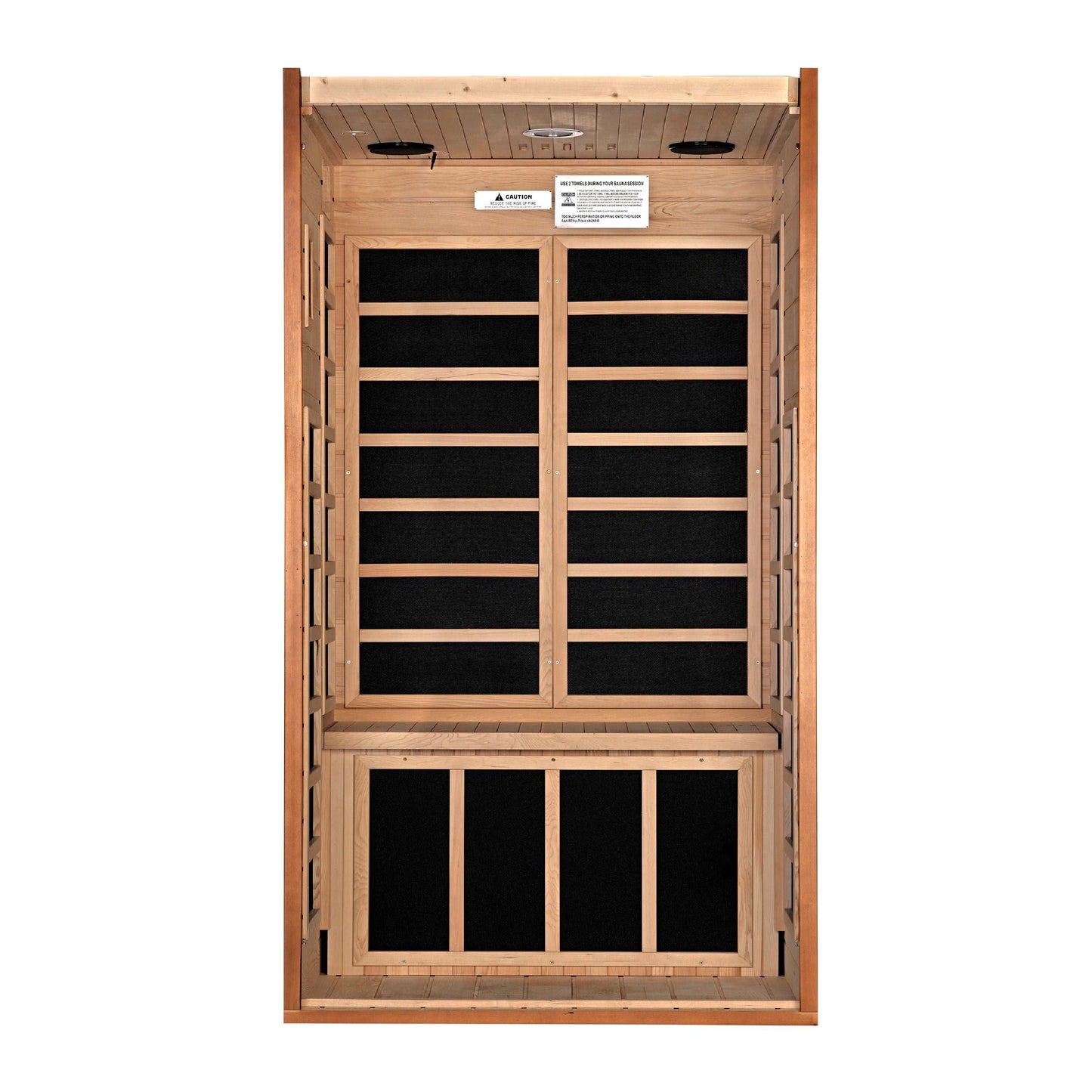 Dynamic Saunas Avila Low EMF Infrared Sauna DYN-6103-01