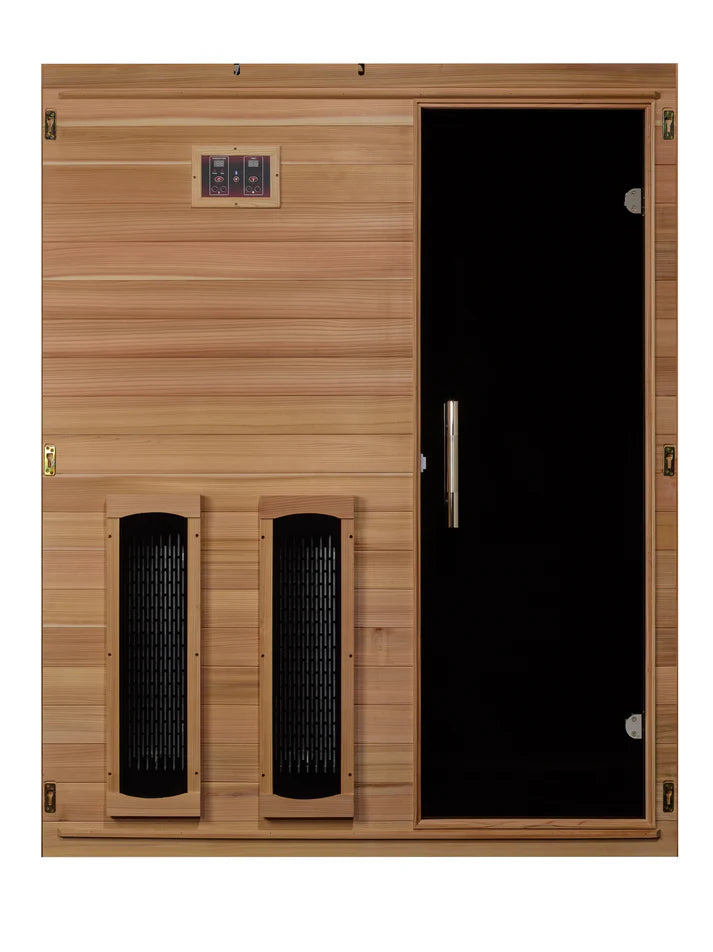 Interior Panel of the Maxxus S Line 3 Person Full Spectrum Infrared Sauna