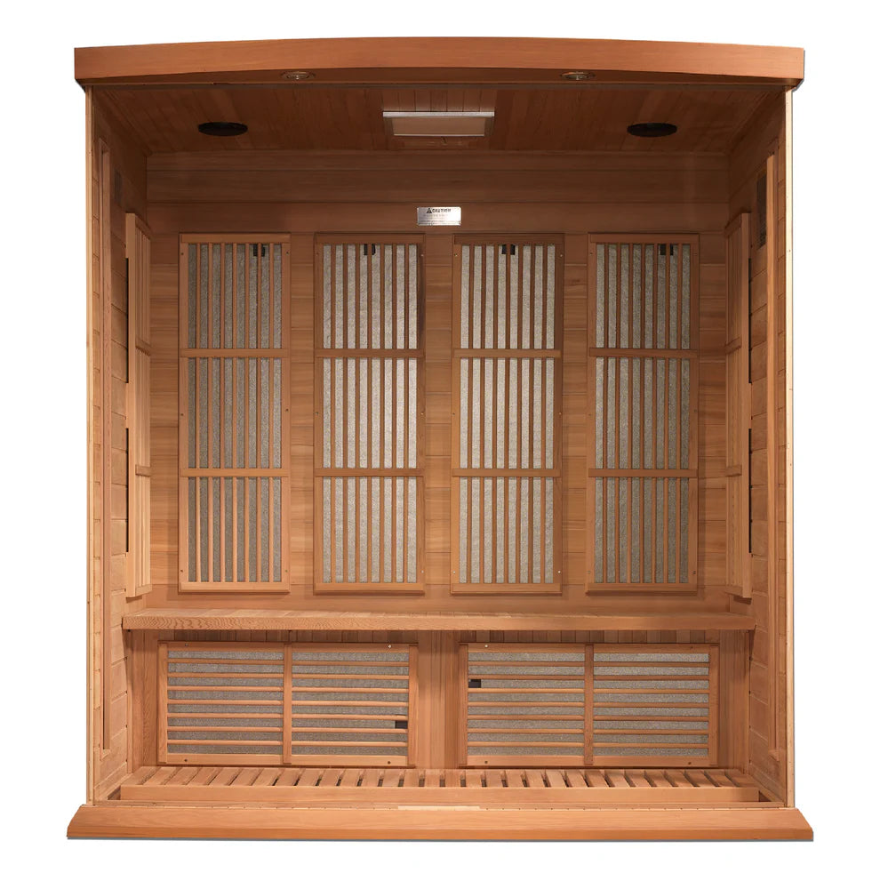 Maxxus Saunas 4-Person Red Cedar Far Infrared Sauna