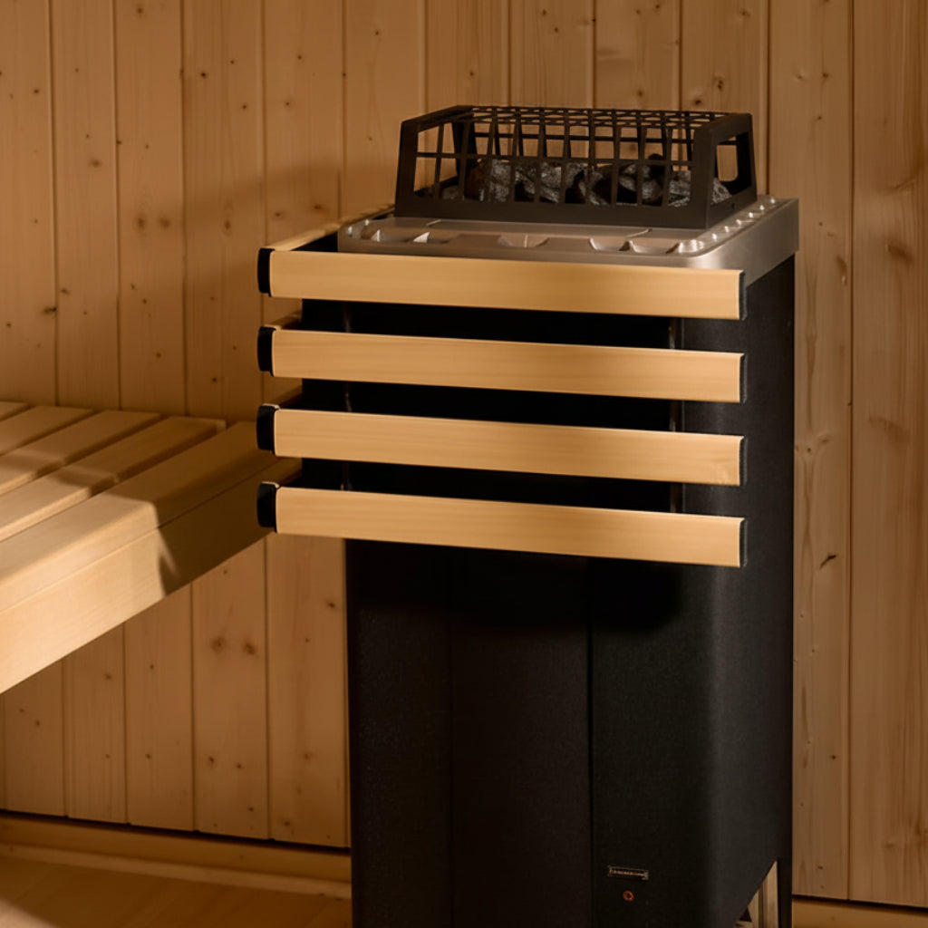 Kohler C1 2 Person Indoor Traditional Sauna-Heater