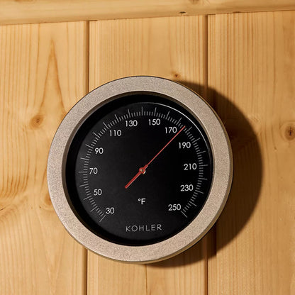 Kohler C1 2 Person Outdoor Sauna Without Floor-Thermometer