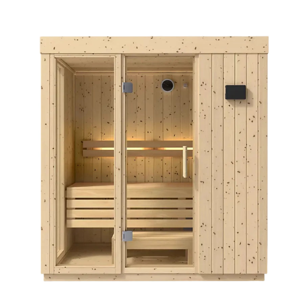 Kohler C1 3-person indoor sauna with floor