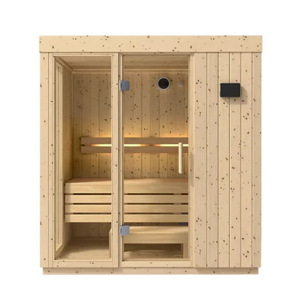 Kohler C1 3-person indoor sauna with floor