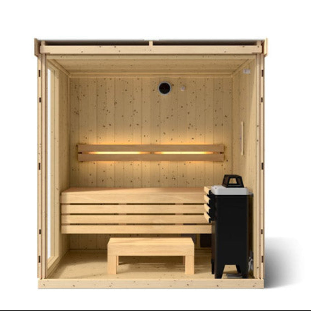Kohler C1 Indoor 3 Person Sauna With Floor