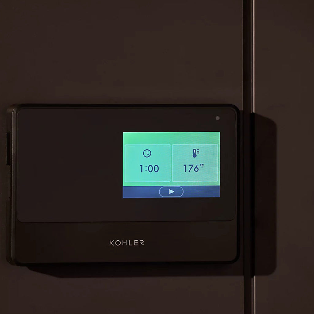 Kohler C1 Indoor traditional 3 person sauna- control panel