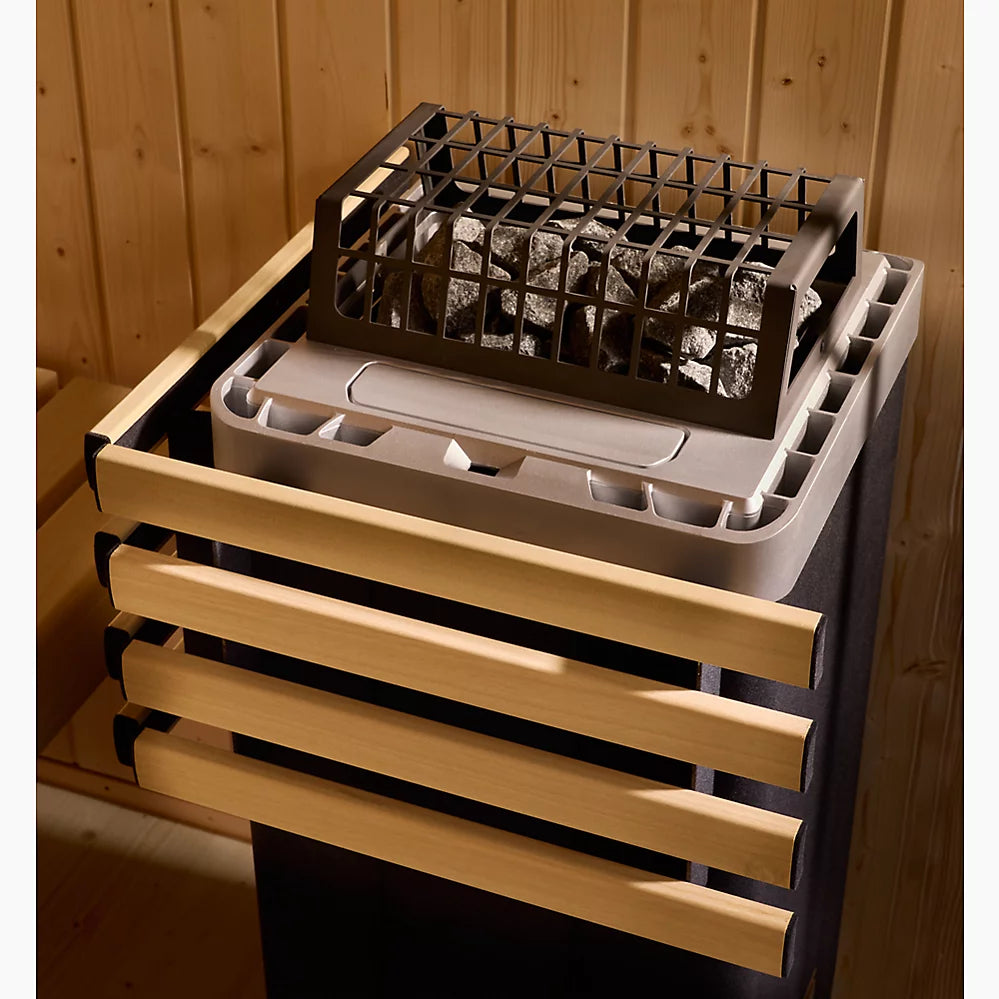 Kohler C2 3 Person Indoor Traditional Sauna-Heater Guard