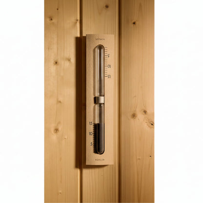 Kohler C2 3 Person Indoor Traditional Sauna-Sand Timer