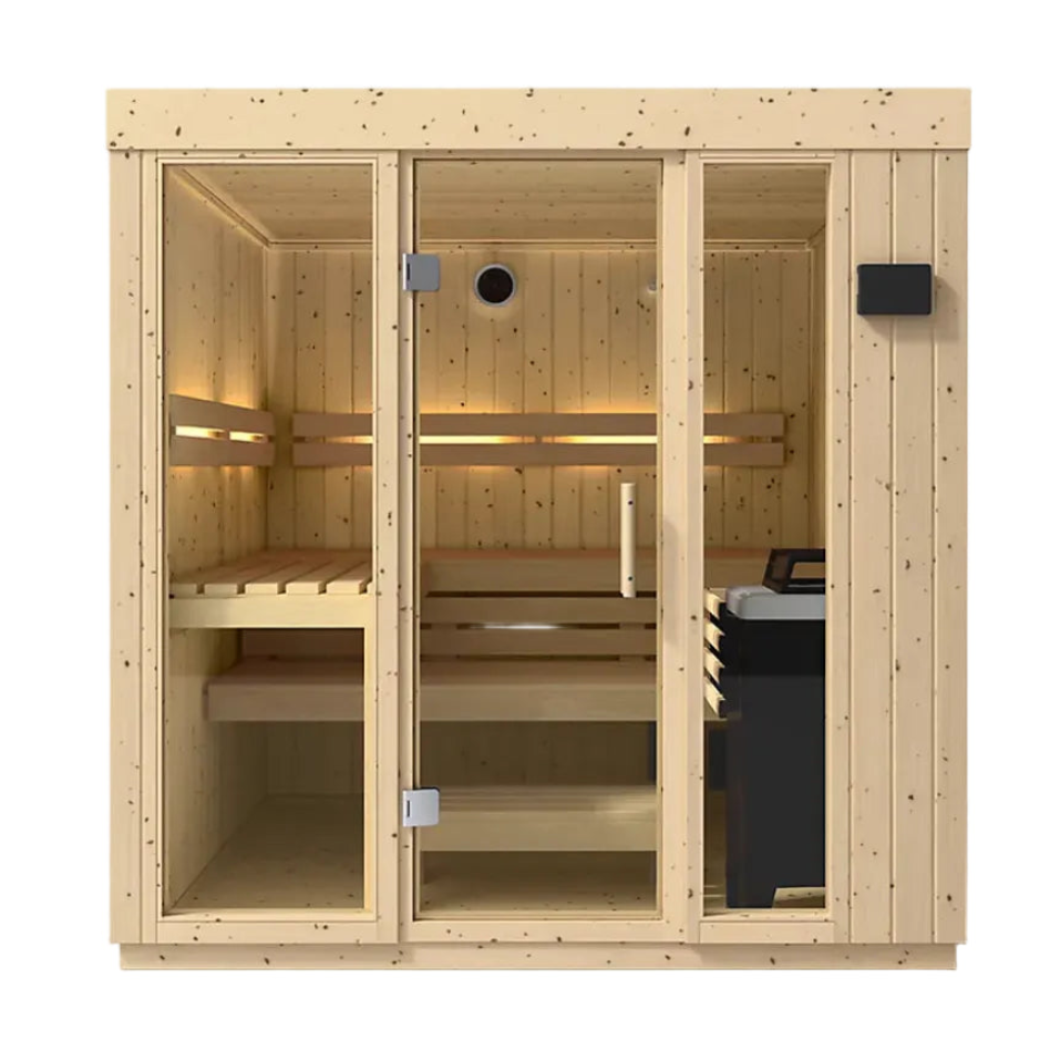 Kohler C1 5-person indoor sauna with floor 