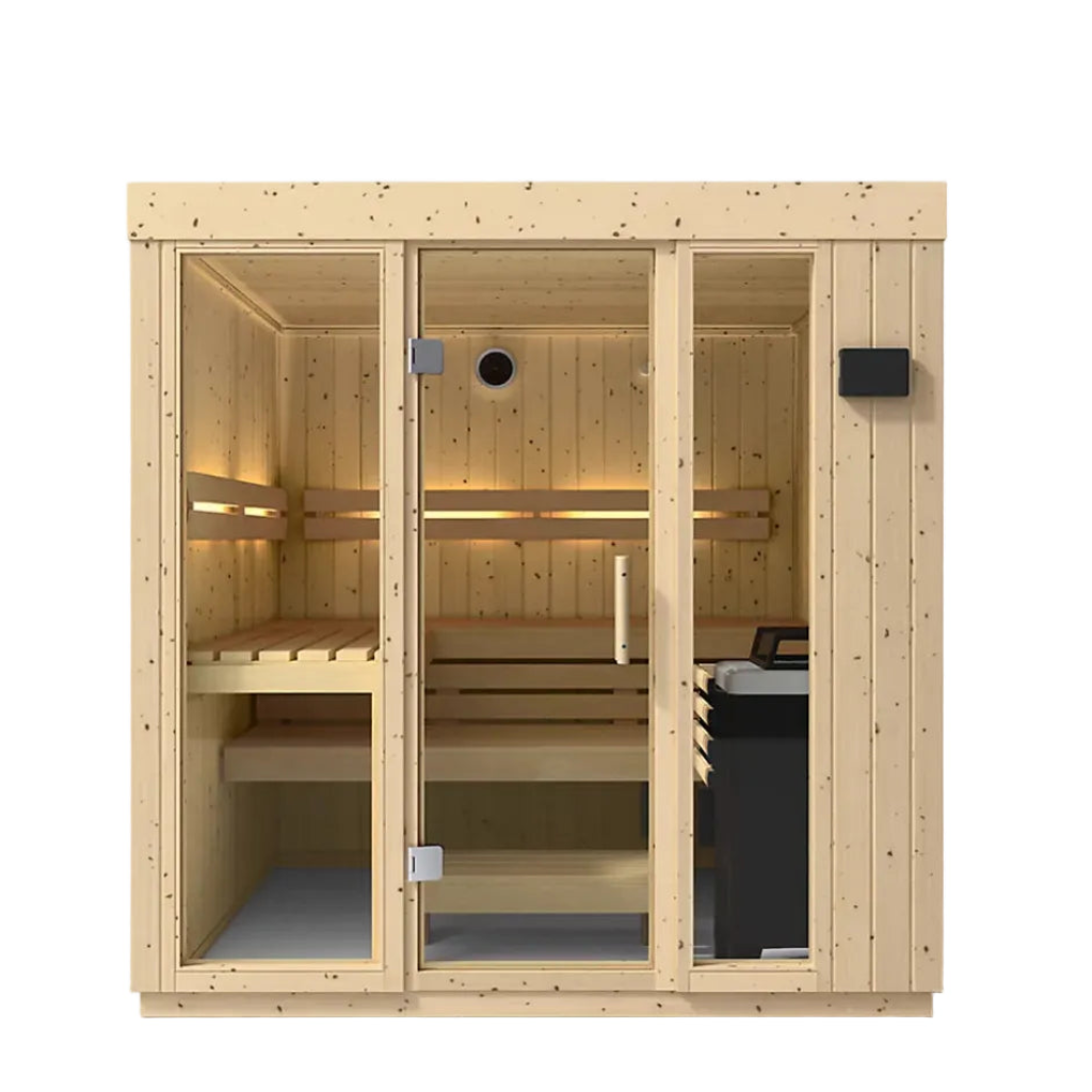 Kohler C1 5-person indoor traditional sauna without floor 