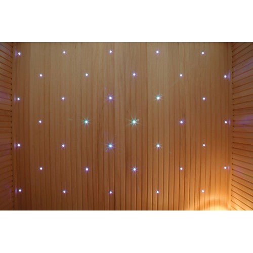 Lighting in SunRay Saunas Rockledge Traditional Sauna