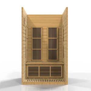 Maxxus "Seattle" 2 Person FAR Infrared Sauna MX-J206-01 Inside