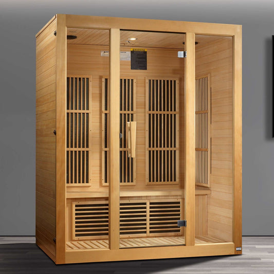 Maxxus Sauna "Bellevue" 3 Person FAR Infrared Sauna MX-J306-01