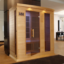 Load image into Gallery viewer, Maxxus Saunas 3 Person Low EMF FAR Infrared Sauna MX-K306-01