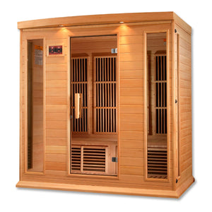 Maxxus Saunas 4 Person Low EMF FAR Infrared Sauna MX-K406-01