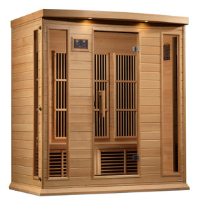 Maxxus 4 Person Near Zero EMF FAR Infrared Indoor Sauna MX-K406-01-ZF