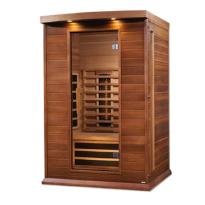 Maxxus 2-Person Full Spectrum Near Zero EMF Infrared Sauna